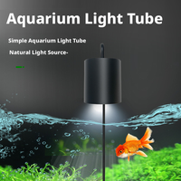 Lampe LED pour aquarium, éclairage COB pour plantes d'aquarium, luminosité réglable, support en alliage d'aluminium avec fixation par pince