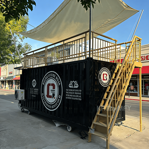 ร้านอาหาร ร้านขนม ร้านกาแฟ คอนเทนเนอร์ ร้านอาหารร่วมสมัย แข็งแรง ทนทาน - Product Image 3