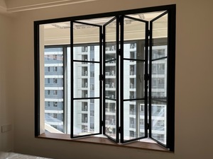 Système de pliage en verre moderne VOBO Vulcan-Portes de qualité structurelle pliables pour entrepôts, baies de chargement et hôtels - Product Image 4