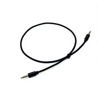 Câble audio stéréo auxiliaire COMTON 4 pôles TRRS 3,5 mm mâle vers mâle pour téléphone, casque, voiture
