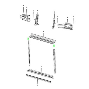 Junta de Radiador para Dodge Challenger 300C 68026556AA, Goma EPDM Suave, Pieza Automotriz - Product Image 4