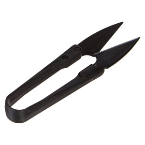 Trend SJY-250804-24 <b>Black</b> Industrial <b>Mini</b> Multi-Purpose Tailor Scissors Smooth Edge Stainless Steel Blade Embroidery Fabric - Product Image 1