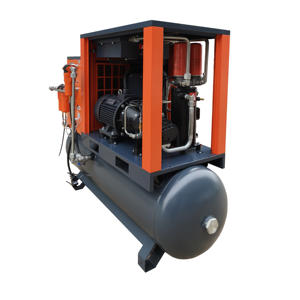 Compressore d'Aria a Vite OEM VSD 15KW 8BAR, Raffreddamento ad Aria, Industriale, Stazionario, Alimentazione AC, Lubrificazione a Olio, Motore, Pompa, Serbatoio d'Aria, Gruppo Compressore - Product Image 6
