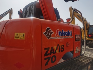 HITACHI ZX70รถขุดตีนตะขาบขนาดเล็ก7ตันปั๊มมอเตอร์สำหรับปฏิบัติการอุปกรณ์เครื่องจักรกลมือสอง - Product Image 4