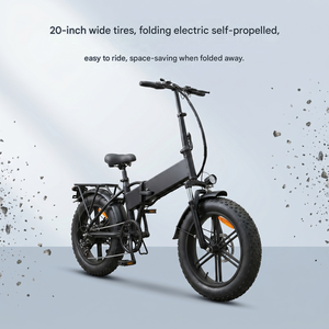 La Bicicleta Eléctrica Plegable de 500W Más Popular y de Mayor Calidad, con Batería de 48V y 15Ah, Bicicleta Eléctrica Urbana/Bicicleta para Desplazamientos - Product Image 2