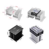 Dissipateur thermique d'estampage en aluminium et cuivre 200x100, pièces de dissipateur thermique de plaque électronique, dissipateur thermique raspberry pi 4b