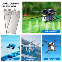 Batterie lithium solide CALH 3,7 V 15 Ah, haute densité énergétique, cellule de batterie solide 3,7 V 15 000 mAh pour drone UAV