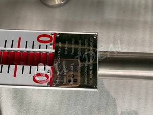 Промышленный магнитный уровнемер бокового монтажа из нержавеющей стали, диапазон 200-1000 мм, 24 В постоянного тока, для воды и дизельного топлива - Product Image 6