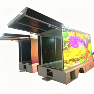 Caja de carrocería de camión con pantalla LED de 18 pies, caja de cartelera LED montada en camión, contenedor de camión, caja de camión LED móvil. - Product Image 1