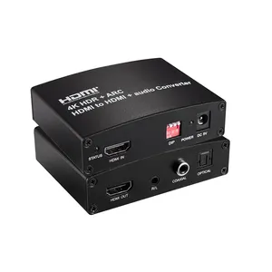 4K Mini HDMI HDMI Estrattore Audio Audio Convertitore Splitter HDMI zu Video Composito del RCA Audio AV Adattatore Convertitore