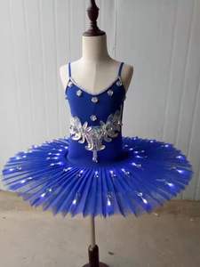 Nuovo Stile di Prestazione Della Fase del Fiore <span class=keywords><strong>Bianco</strong></span> LED Lago Dei Cigni Della Ragazza Body Tutu di Balletto Professionale - Product Image 4