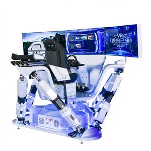 工場価格 VRレーシングシミュレーター 3画面 F1シミュレーター モーションダイナミック 9D VRレーシングカーゲーム - Product Image 6