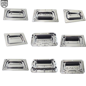 Manijas Empotradas de Acero Inoxidable Anwang con Agarre para Cajas de Herramientas y Maletas de Transporte - Product Image 1