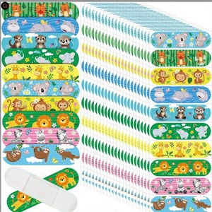 Vendajes infantiles creativos y bonitos con dibujos animados, pegatinas decorativas estilo Q para estudiantes, pegatinas de belleza PE de boutique, vendajes OK. - Product Image 5