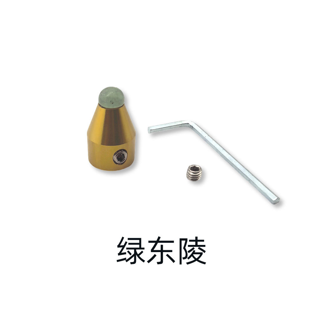 8mm Green Dongling Ring Face