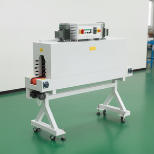 Otomatik Shrink Sleeve Etiket Makinesi, PET Plastik Şişeler için PVC Etiket Isı Daraltma Tüneli - Product Image 1