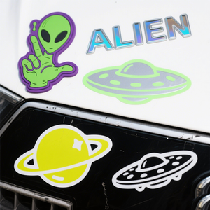 Vinilo Adhesivo Holográfico para Automóvil con Recubrimiento UV, Adhesivo Permanente Personalizado para Parachoques de Automóvil - Product Image 2