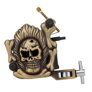 over 20 years experience/supplier of tattoo companies /OEM Embossment Skull Tattoo Machine