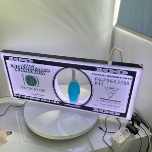 Hộp đêm mới nhất dẫn chúng tôi đô la rượu sâm banh chai trình bày Mỹ hóa đơn 100 tiền tệ <span class=keywords><strong>Benjamin</strong></span> tiền glorifier hiển thị - Product Image 6