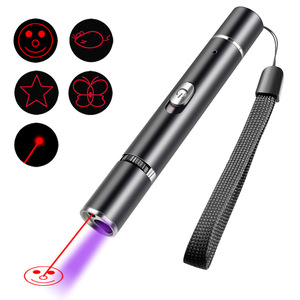 Puntero Infrarrojo Recargable por USB para Perros y Gatos, Puntero Multimodo con Luz UV para Detección de Hongos en la Piel, Juguete para Mascotas - Product Image 6