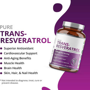 Supplément diététique de capsule de trans-resvératrol de santé de vente chaude d'OEM - Product Image 3