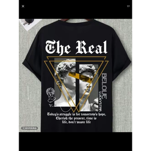 T-shirt personnalisé en coton de qualité d'usine locale, logo personnalisé, impression personnalisée pour hommes, 180g 200g 230 300g, coton uni, T-shirt surdimensionné pour hommes - Product Image 2