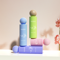 Nouveauté : Flacons en verre cosmétiques de luxe 30g 50g 30ml 100ml 120ml, ensemble de pots en verre pour soins de la peau, emballage de luxe avec couvercle à bille