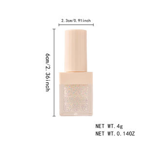 Prix de gros d'usine Mini fard à paupières mignon étanche longue durée Bâton de fard à paupières à paillettes liquide personnalisé - Product Image 6