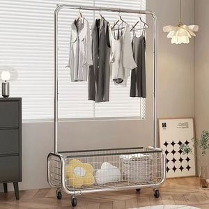 <span class=keywords><strong>Porte</strong></span>-<span class=keywords><strong>manteau</strong></span> de style cintre en métal au sol en fer pour <span class=keywords><strong>chambre</strong></span> à coucher de luxe avec roue de direction universelle - Product Image 3