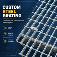 Grille en acier inoxydable 304 à dents pour drainage routier – Fabrication usine