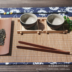 Pinzas de bambú para té, accesorios para la ceremonia del té, té Kung Fu, Seis Caballeros (ceremonia del té), Xiangfei (ceremonia del té), envoltura - Product Image 3