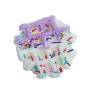 Jouets anti-stress TPR personnalisés de haute qualité, jouets à presser en forme de dessert, biscuits et aliments à rebond lent pour enfants, vente en gros - Product Image 5
