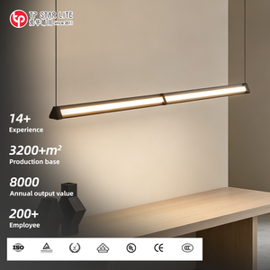 Lustre en verre personnalisé pour hôtel, design artistique minimaliste moderne, avec LED à économie d'énergie, taille moyenne, style moderne simple et luxueux - Product Image 1