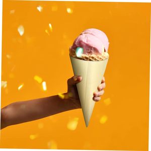 Phân Hủy Sinh Học Tự Nhiên Gỗ <span class=keywords><strong>Cones</strong></span> Dùng Một Lần Đảng Bằng Gỗ Thực Phẩm <span class=keywords><strong>Cones</strong></span> - Product Image 3