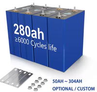 Cellule de batterie LiFePO4 EVE314AH 280Ah 3.2V avec barre omnibus gratuite pour l'Europe, modèle EV MB31 V3