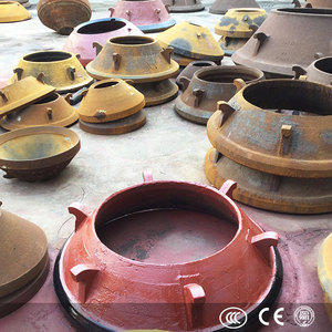 Pièces de rechange pour concasseur à cône à haute teneur en manganèse Mn18cr2, série HP, concave et manteau - Product Image 6