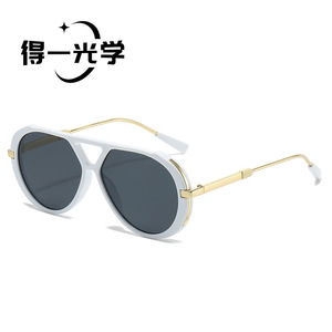 Gafas de Sol Aviador con Marco de PC, Protección UV400, Unisex, Moda para Exteriores - Product Image 4