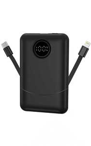 Sạc dự phòng di động USB 20000mAh bán chạy nhất, pin ngoài PVC, tích hợp cáp, dung lượng cao - Product Image 5