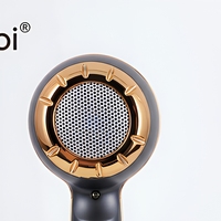 Sèche-cheveux ionique professionnel Lukibabi 2200W à haute vitesse avec diffuseur gratuit pour usage domestique et en salon