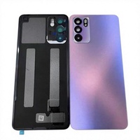 Vente en gros directe d'usine de verres de coque arrière pour OPPO Reno6, verres de batterie pour téléphones portables avec lentille de caméra