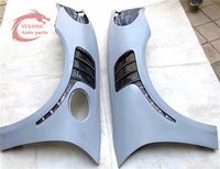 Sepatbor depan gaya RS serat karbon untuk Porsche 718 Boxster Cayman 2016-2019