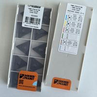 Plaquettes en carbure revêtues TNMG270612E-RM T9325 Pramets Triangle 45HRC pour tournage extérieur sur tour CNC, 100% originales, lame de 16 mm