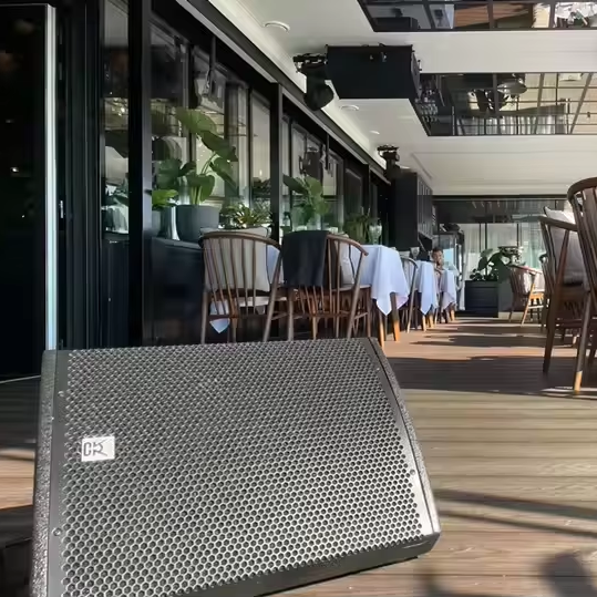 Active 15 Inch Stage Monitor Professional Speaker Outdoor Audio System
