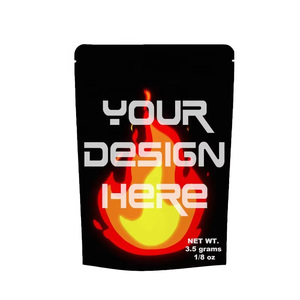 Bolsas Mylar a Prueba de Olores con Diseño Personalizado, Impresión a Medida, 4*6, Bolsas de Aluminio Mylar Resellables, Bolsas Verticales para Hierbas - Product Image 1