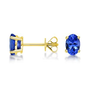 925 Sterling Silver <b>Halo</b> Tanzanite <b>Earrings</b> Jewelry CZ Trillion Cut Tanzanite Diamond <b>Halo</b> <b>Earrings</b> - Product Image 4