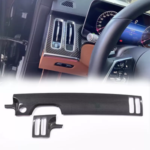 Panel Interior de fibra de carbono para salpicadero de coche, consola de conducción para Mercedes Benz W223 AMG S400L S450L <span class=keywords><strong>Maybach</strong></span> <span class=keywords><strong>S480</strong></span>, tienda de salida - Product Image 5