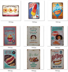 Gaoyang Barbecue Vintage <span class=keywords><strong>Plaque</strong></span> en étain <span class=keywords><strong>Plaque</strong></span> en métal rétro <span class=keywords><strong>Plaque</strong></span> <span class=keywords><strong>BBQ</strong></span> affiche décor mural pour cuisine café dîner Bar - Product Image 4