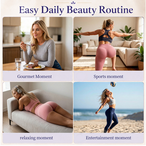 Pilules d'amélioration des fesses Shecome avec logo personnalisé, capsules de lifting des hanches, pour un fessier plus volumineux, raffermissant et massant, booster fessier - Product Image 3