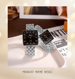 Reloj de Pulsera Cuadrado Ultrafino de Alta Gama para Hombre, Diseño Minimalista, Reloj de Cuarzo, Oferta Especial para las Fiestas - Product Image 3