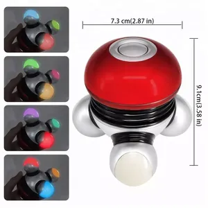 Factory Wholesale USB Rechargeable Blood Circulation Mini <strong>Massager</strong> <strong>Legs</strong> <strong>Vibrator</strong> Light Body <strong>Electric</strong> Handheld Head <strong>Massager</strong> - Product Image 5